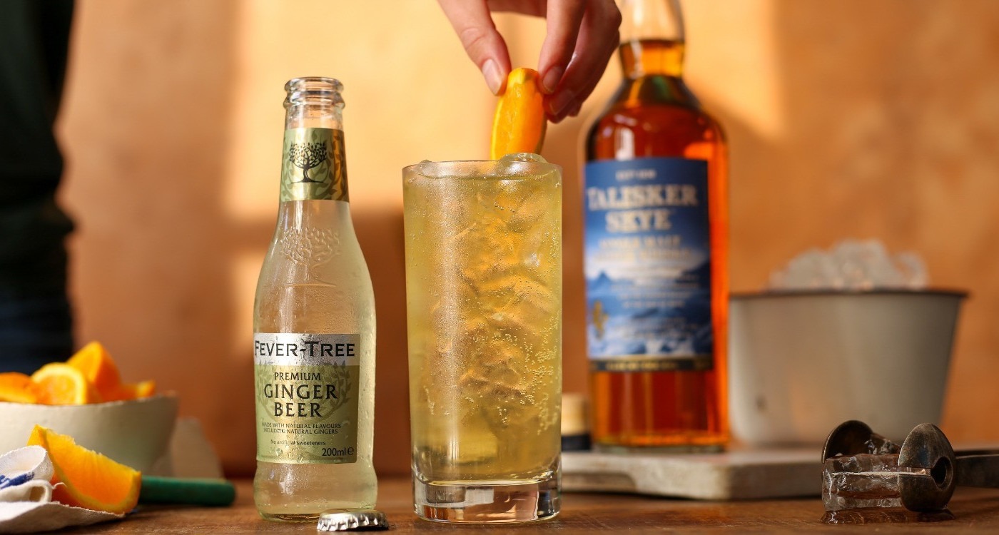 Fever Tree Ginger Beer - Premium Quality Mixer - Refreshing Beverage for  Cocktails & Mocktails. Naturally Sourced Ingredients, No Artificial