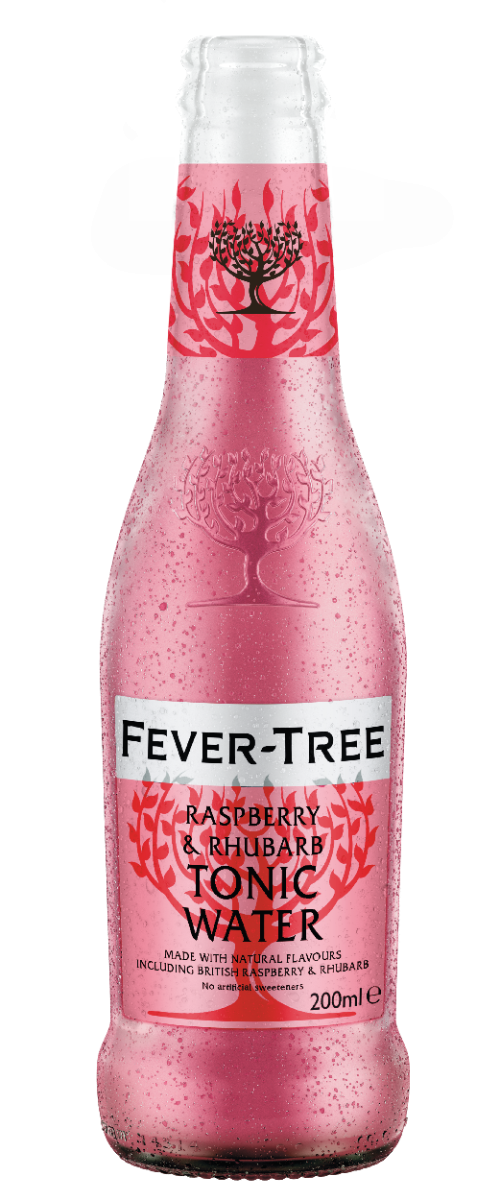 Rhubarb & Raspberry Tonic Water