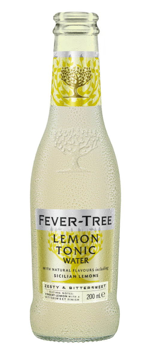 Refreshingly Light Lemon Tonic Water