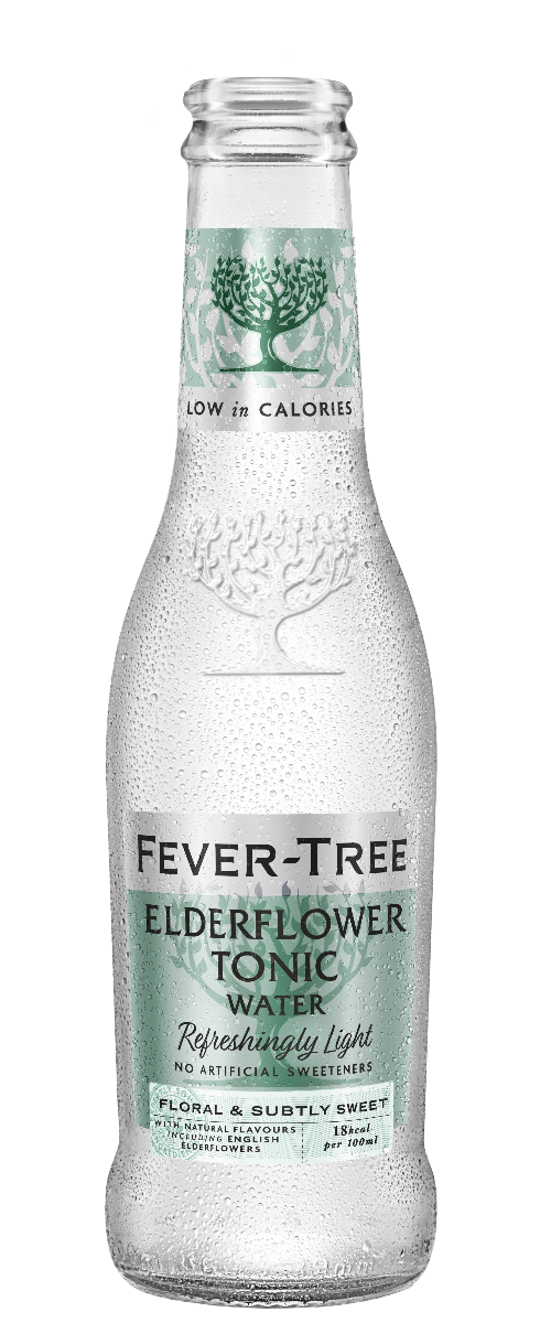 Refreshingly Light Elderflower Tonic Water