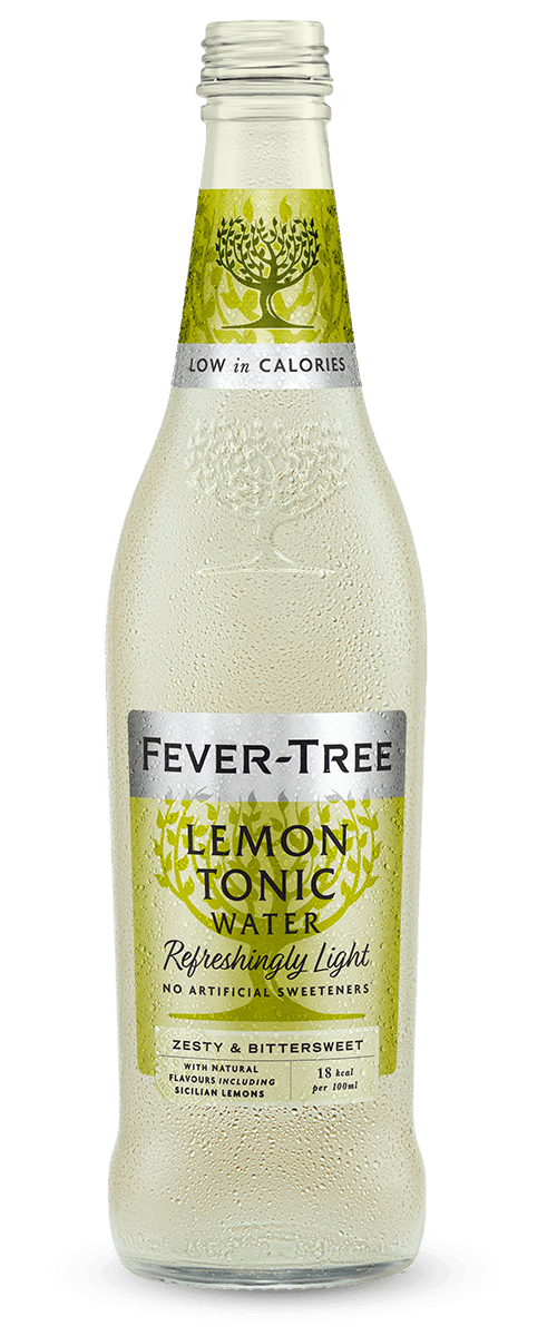 Refreshingly Light Lemon Tonic Water