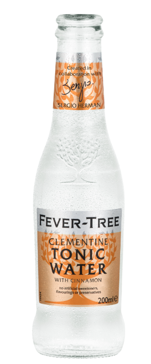 Clementine Tonic Water with Cinnamon