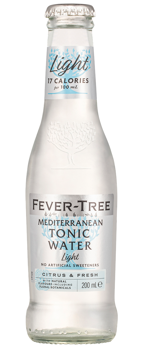 Refreshingly Light Mediterranean Tonic Water