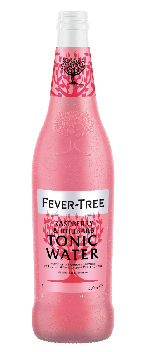 Raspberry & Rhubarb Tonic Water