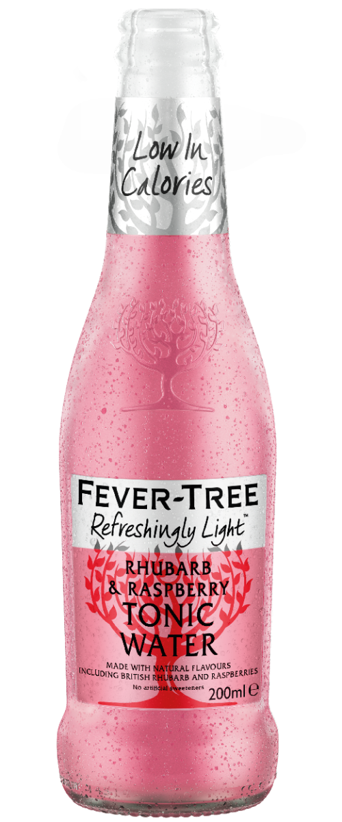 Rhubarb & Raspberry Tonic Water