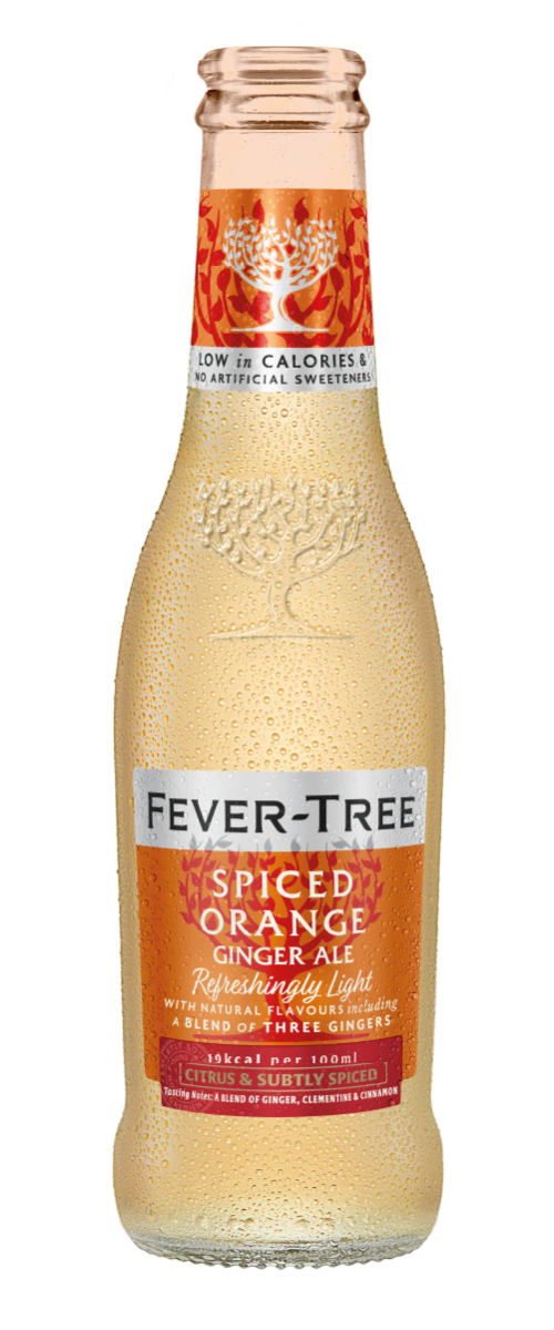 Refreshingly Light Spiced Orange Ginger Ale