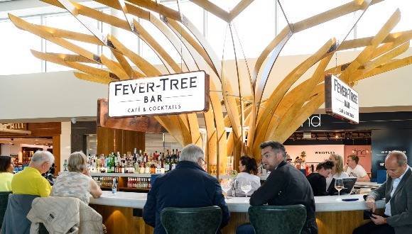 New Fever-Tree Bar At Edinburgh Airport