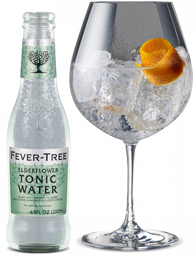 Elderflower Tonic Water and cocktail