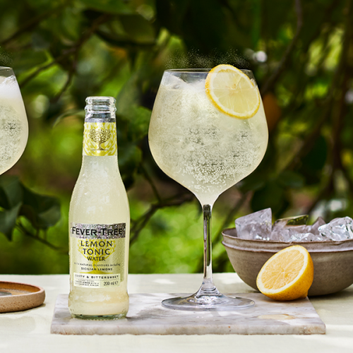 Bitter Lemon Tonic Water en cocktail