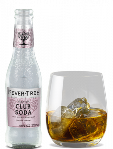 Club Soda and cocktail