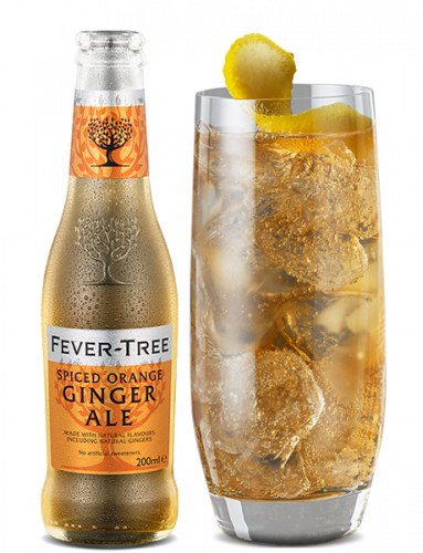 Spiced Orange Ginger Ale and cocktail