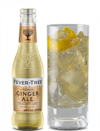Premium Ginger Ale and cocktail