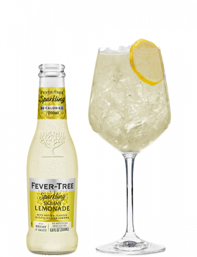 Sparkling Lemon and Cocktail