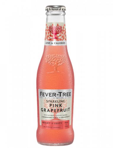 La bouteille du Sparkling Pink Grapefruit de Fever-Tree
