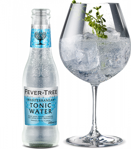 Mediterranean Tonic Water and cocktail